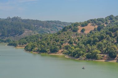 Beautiful Stafford Lake in Marin County, California